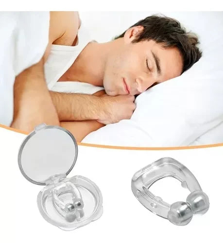 Clip Magnetico Nasal Antironquidos