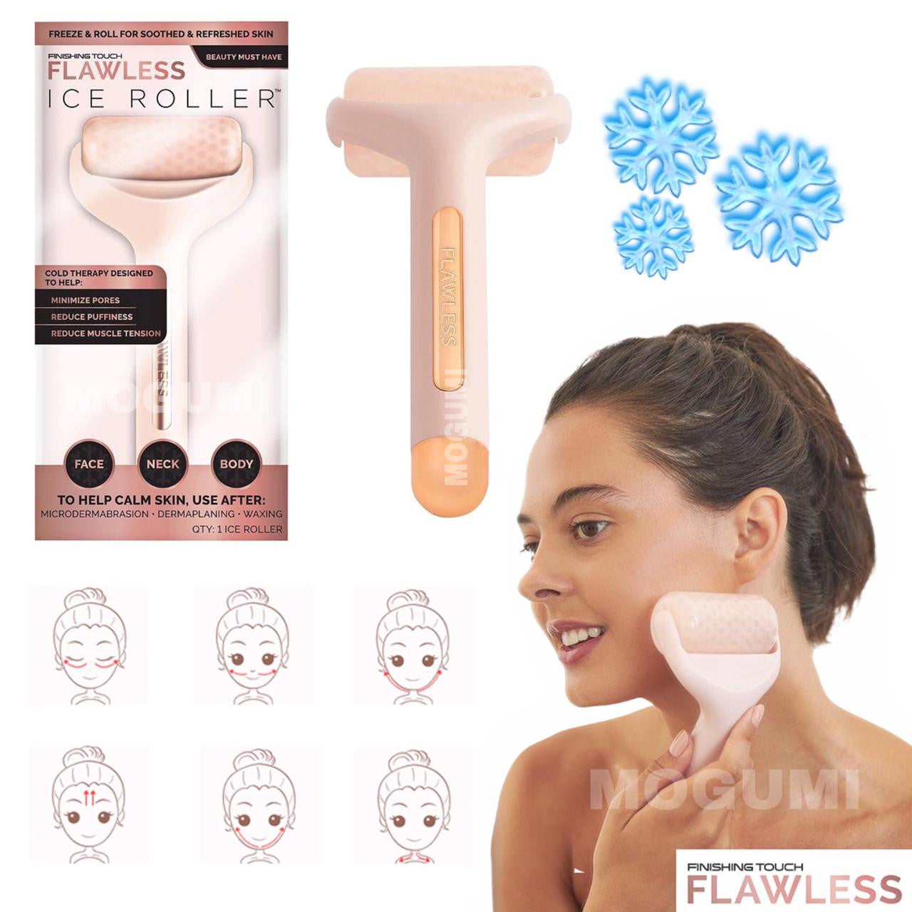 Ice Roller Rodillo Facial Hielo Piel